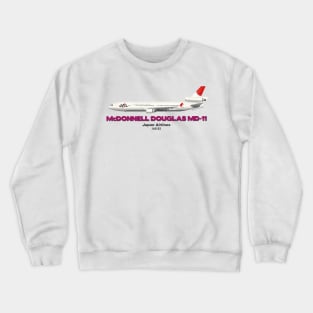 McDonnell Douglas MD-11 - Japan Airlines Crewneck Sweatshirt